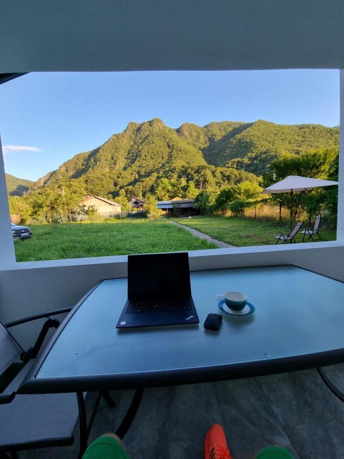 Green Nest Brezoi Exterior foto